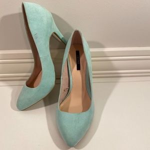 Forever21 Mint Pumps SZ7